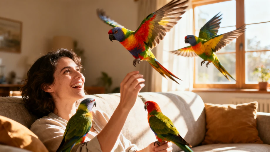 Oh, the Hilarious Shenanigans of Pet Parrots!