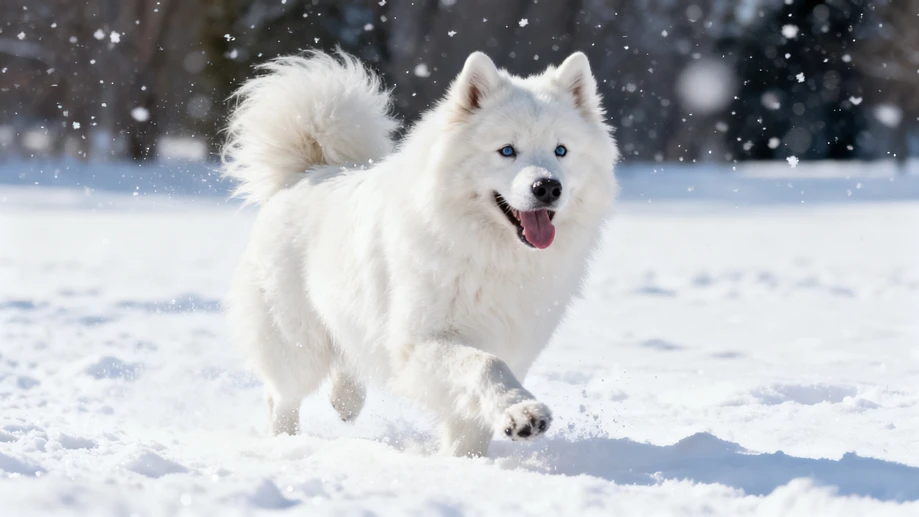 Oh, What a Joy! The Daily Life of a Samoyed Dog