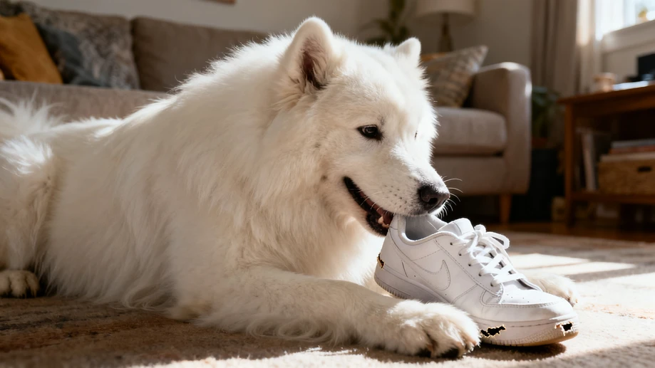 Why Does Your Samoyed Keep Smiling Even When They Are Caught Chewing Your Favorite Sneaker