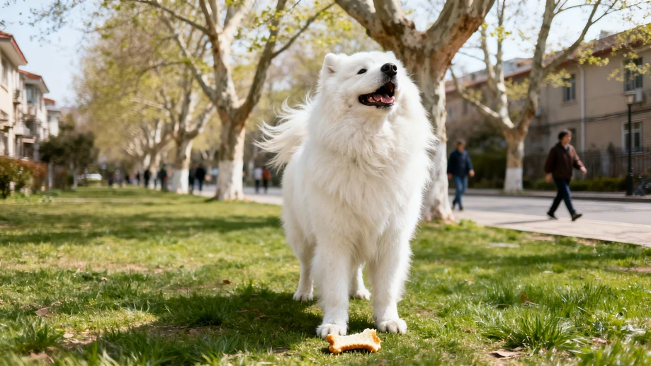 Why Do Samoyeds Seem To Have Permanent Grins No Matter What Mess They Get Into